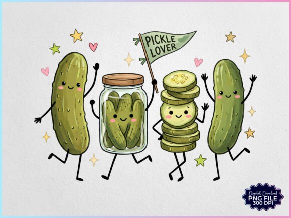Download Pickle Lover Pickle Friends Doddle PNG - Premium Resources