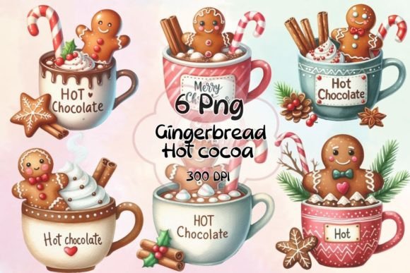 Download Christmas Gingerbread Hot Cocoa Clipart - Hot cocoa clipart Collection